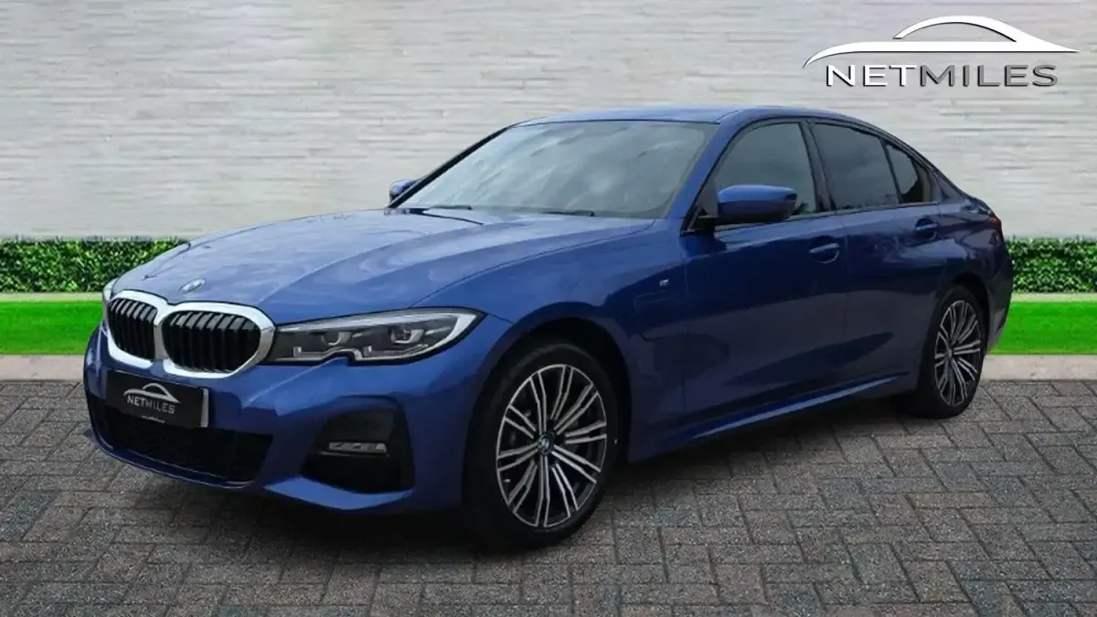 Used BMW 330e M Sport 2020 Blue Sedan