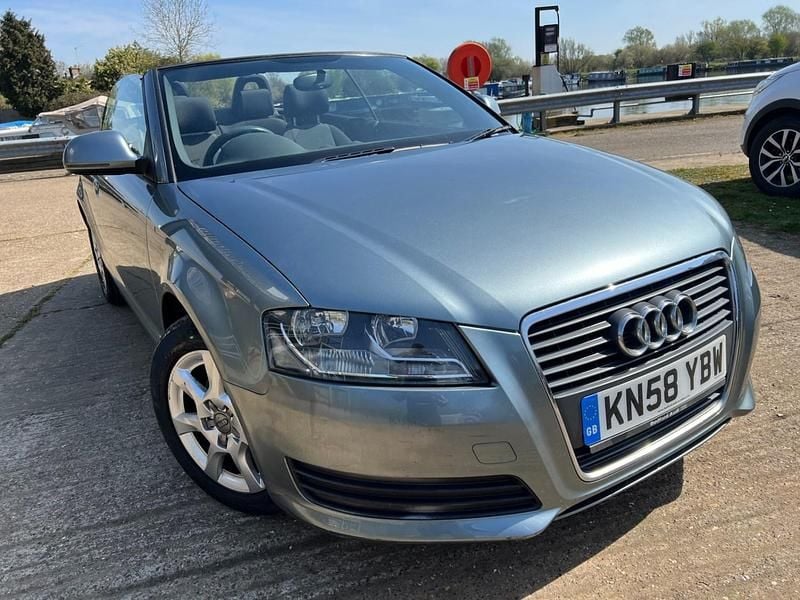 Grey Used 2008 Audi A3 Cabriolet Design Cabriolet | £2,995 (Fair price) - Image 1/4