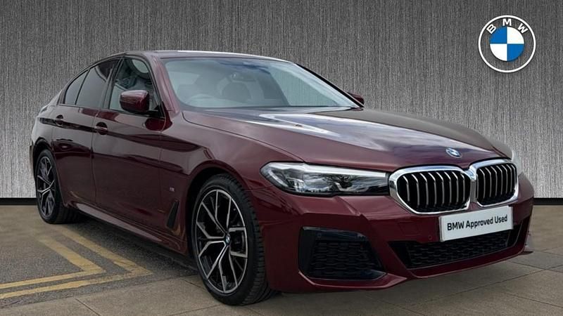Used BMW 520 M Sport 181 HP (133 kW) 2022 Red