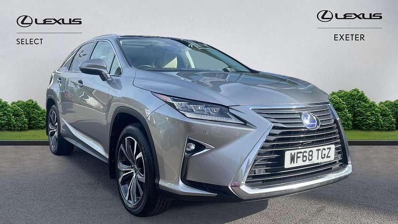 Silver Used 2018 Lexus RX450h Luxury Line SUV | £23,490 (Fair price) - Image 1/4