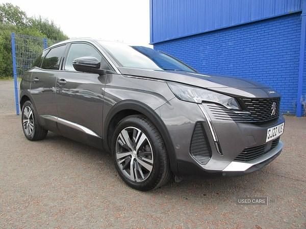 Grey Used 2022 Peugeot 3008 Allure Premium Hatchback | £17,995 (Fair price) - Image 1/4