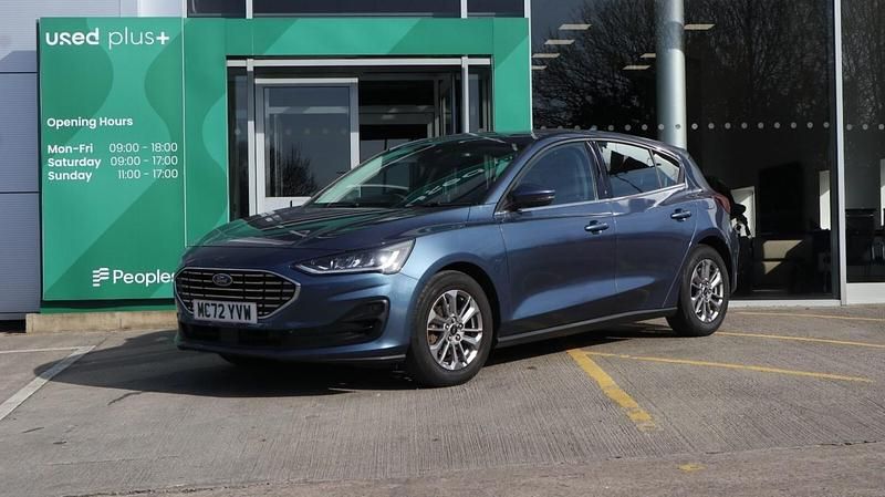Used Ford Focus Titanium 125 HP (91 kW) 2023 Blue Hatchback