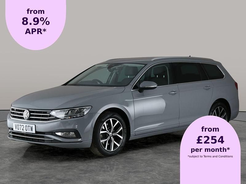 Grey Used 2022 VW Passat SEL Estate | £17,179 (Fair price) - Image 1/2