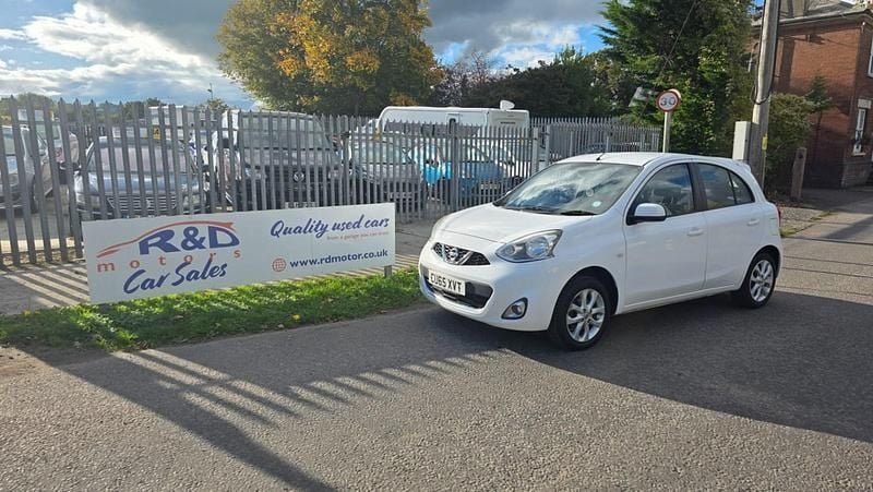 Used Nissan Micra Acenta 2015 White Hatchback