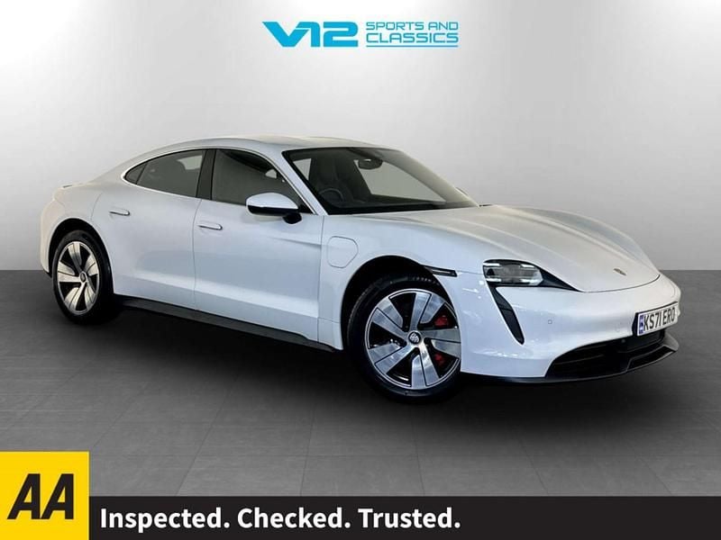 White Used 2022 Porsche Taycan Sedan | £39,995 (Super price) - Image 1/2