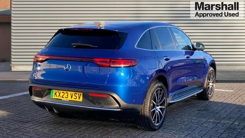 Used Mercedes EQC400 AMG line 300 kW (408 HP) 2023 Blue SUV