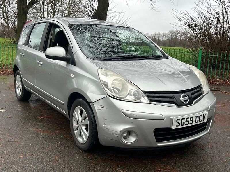 Silver Used 2010 Nissan Note Acenta Hatchback | £2,150 (Good price) - Image 1/4