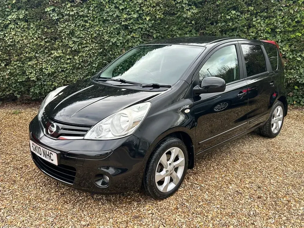 Used Nissan Note N-TEC 88 HP (64 kW) 2010 Black Hatchback