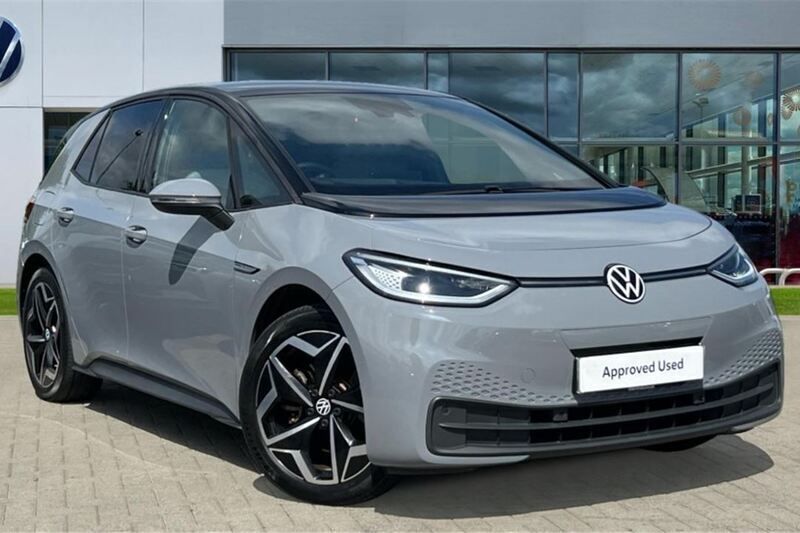 Grey Used 2021 VW ID.3 Pro Hatchback | £16,682 (Super price) - Image 1/4