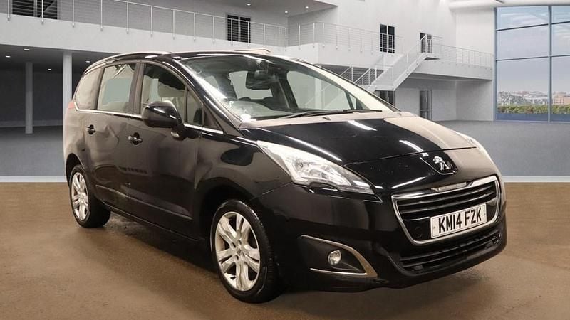 Used Peugeot 5008 Active 115 HP (84 kW) 2014 Black MPV