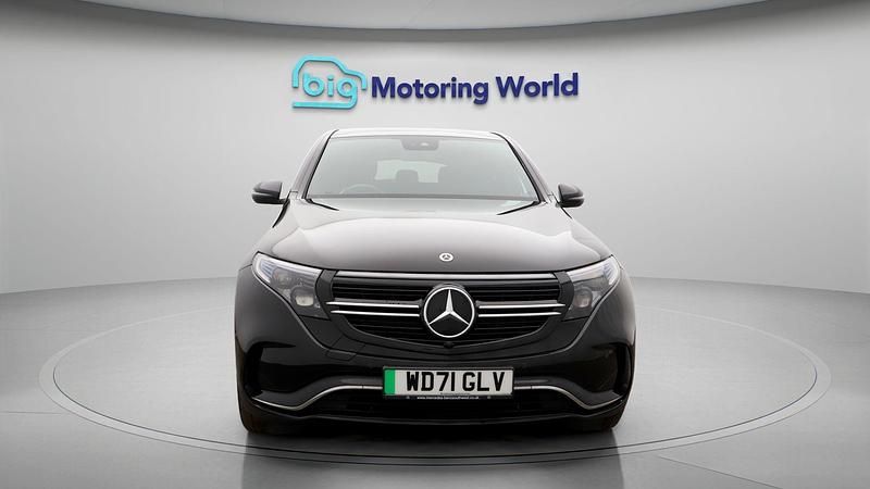 Used Mercedes EQC400 AMG line 300 kW (408 HP) 2022 Black SUV