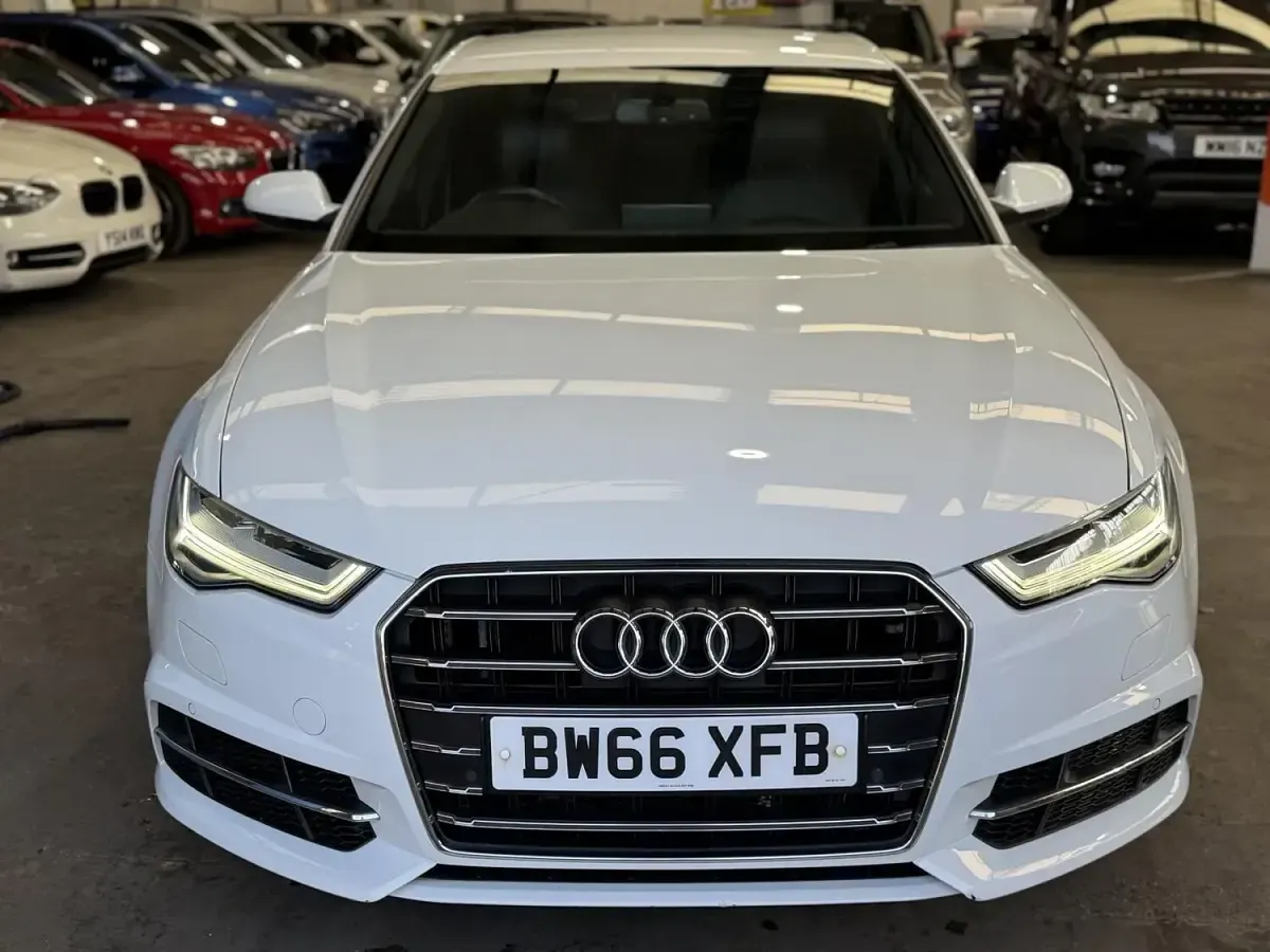 Used Audi A6 S-Line 190 HP (139 kW) 2016 White Sedan