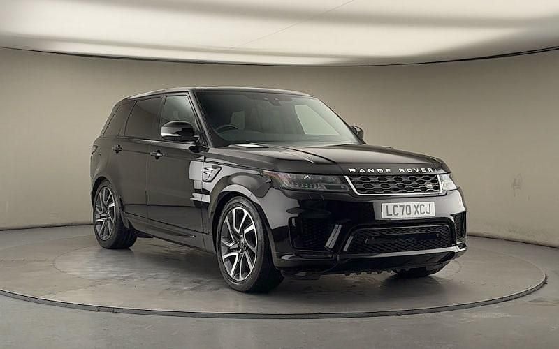 Used Land Rover Range Rover Sport HSE 400 HP (294 kW) 2020 Santorini black SUV