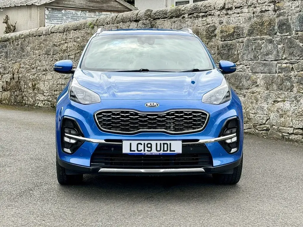 Used Kia Sportage GT-Line 134 HP (98 kW) 2019 Blue SUV