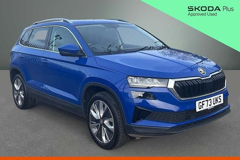 Used Skoda Karoq SE L 150 HP (110 kW) 2023 Blue SUV