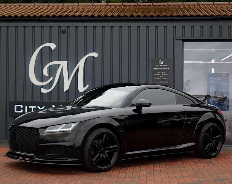 Black Used 2017 Audi TTS S-Line Coupe | £12,990 - Image 1/4