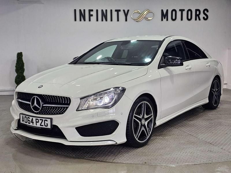 Used Mercedes CLA220 AMG 170 HP (125 kW) 2014 White Sedan