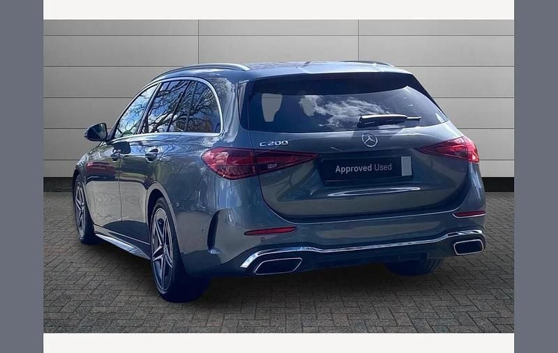 Used Mercedes C200 AMG line 200 HP (147 kW) 2023 Grey Estate