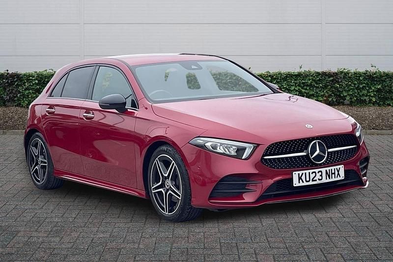 Used Mercedes A180 AMG Line Premium 2023 Red Hatchback