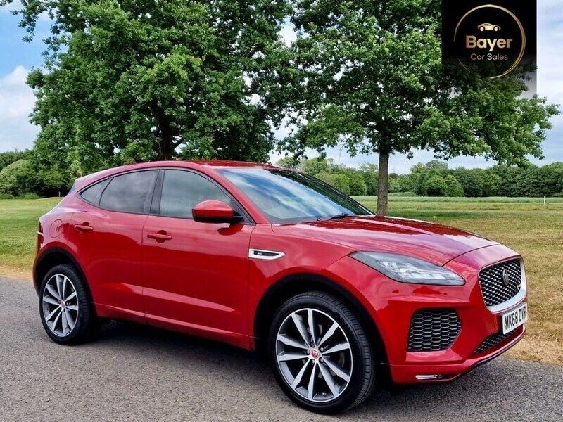 Red Used 2018 Jaguar E-Pace R-Dynamic SUV | £11,685 (Fair price) - Image 1/4