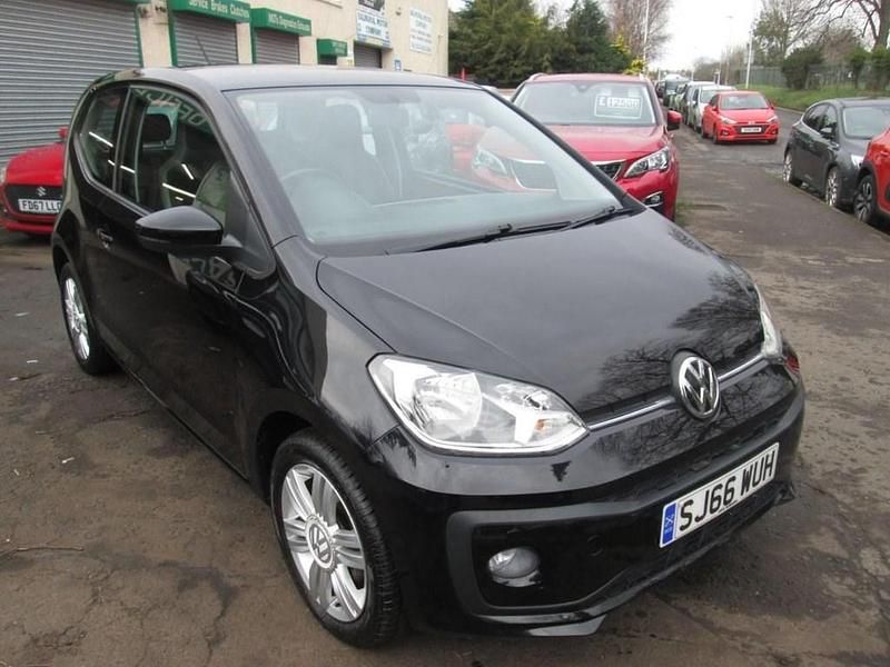 Used VW up! high up! 75 HP (55 kW) 2016 Black Hatchback