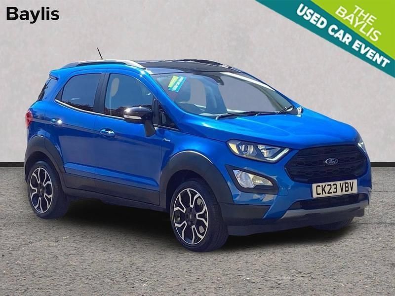 Used Ford Ecosport Active 125 HP (91 kW) 2023 Blue SUV