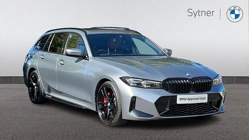 Grey Used 2023 BMW 330e M Sport Estate | £34,250 (A bit pricey) - Image 1/4