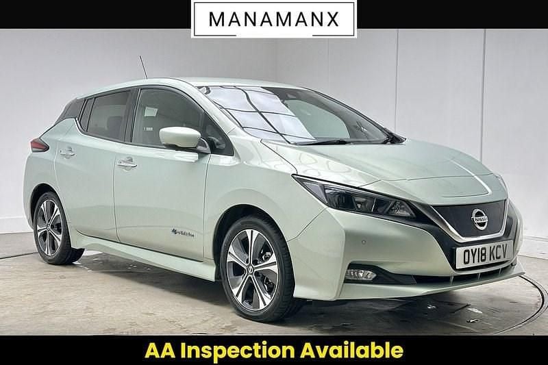 Used Nissan Leaf N-Connecta 110 kW (150 HP) 2018 Silver Hatchback