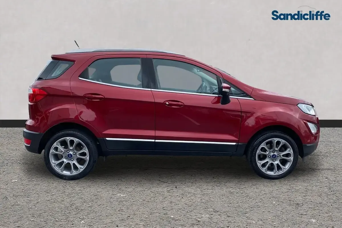 Usado Ford Ecosport Titanium 125 HP (91 kW) 2022 Vermelho SUV