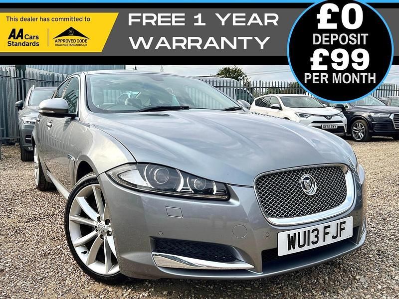 Grey Used 2013 Jaguar XF Premium Luxury Sedan | £4,489 (Fair price) - Image 1/4