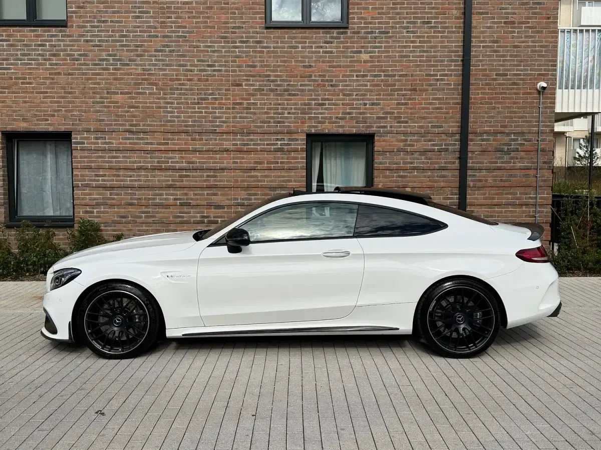 Used Mercedes C63 AMG Premium 2017 White Coupe