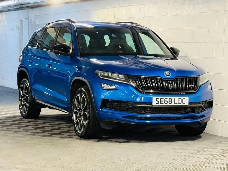 Blue Used 2019 Skoda Kodiaq vRS SUV | £20,989 (Good price) - Image 1/4