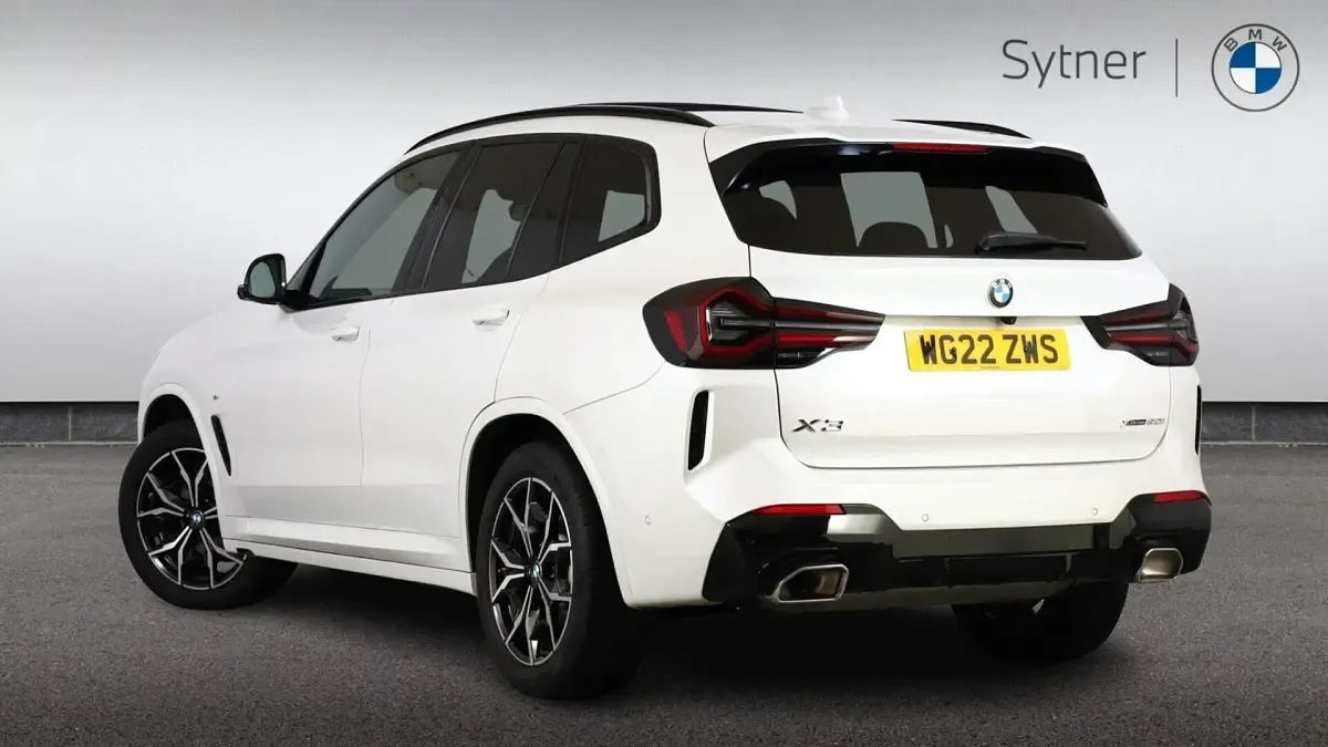 Used BMW X3 M Sport 181 HP (133 kW) 2022 White SUV