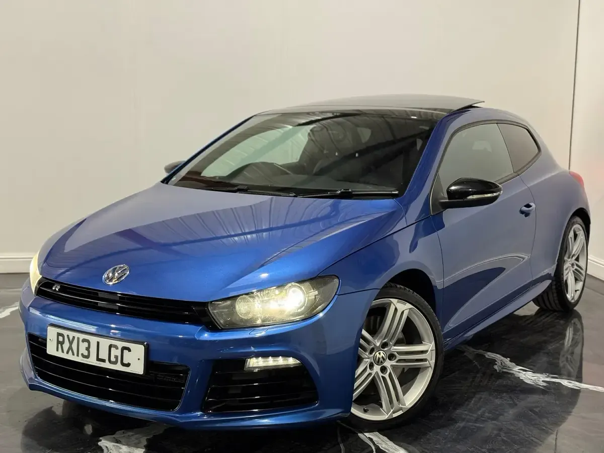 Used VW Scirocco R 265 HP (194 kW) 2013 Blue Coupe