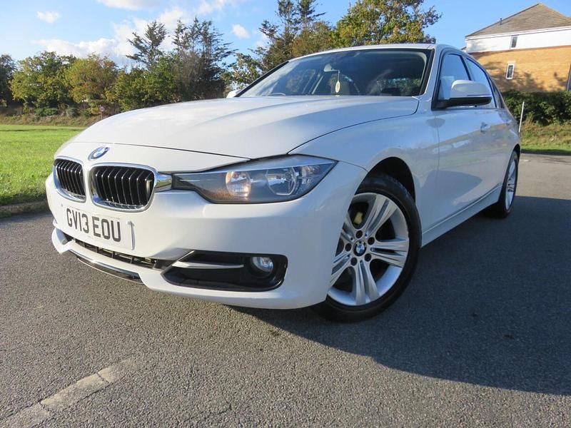 White Used 2013 BMW 316 Sport Line Sedan | £5,990 (Fair price) - Image 1/4