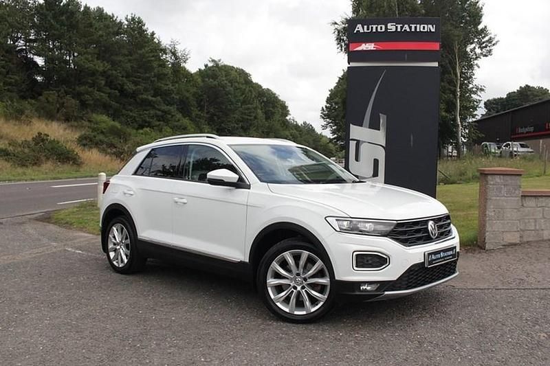 Used VW T-Roc SEL 190 HP (139 kW) 2018 White SUV