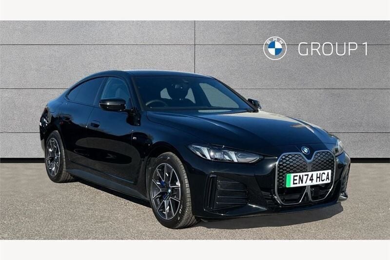 Black Used 2025 BMW i4 M Sport Sedan | £42,750 (Super price) - Image 1/4