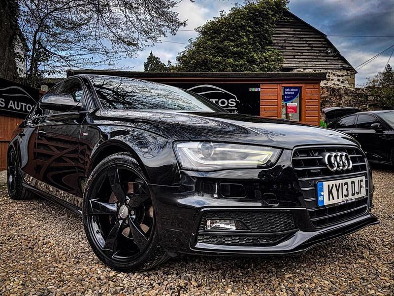 Used Audi A4 Black Edition 2013 Black Sedan