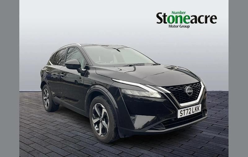 Black Used 2022 Nissan Qashqai N-Connecta SUV | £14,300 (Fair price) - Image 1/4