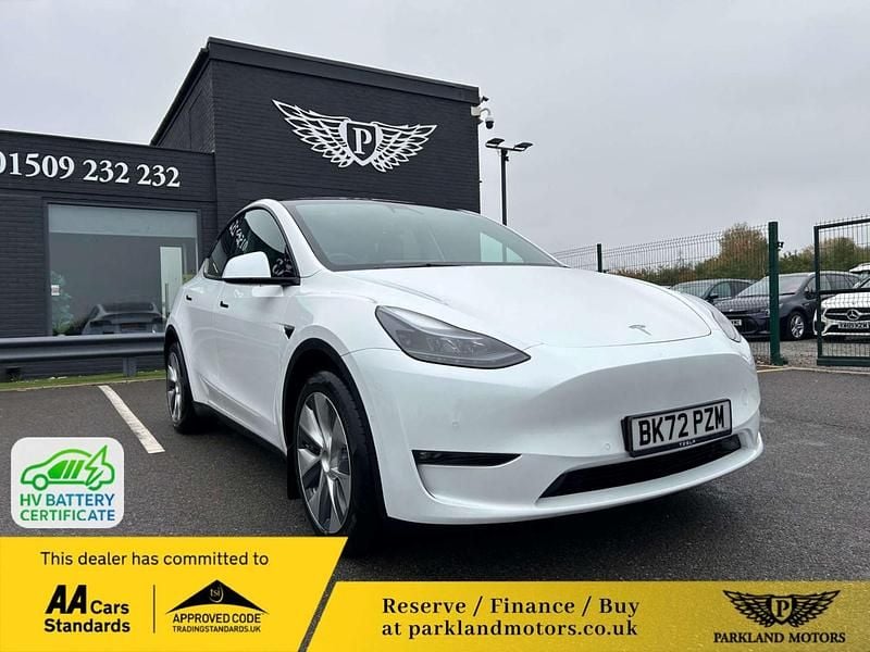 White Used 2022 Tesla Model Y Long Range AWD SUV | £17,267 (Good price) - Image 1/4