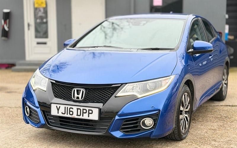 Used Honda Civic SE Plus 120 HP (88 kW) 2016 Blue Hatchback