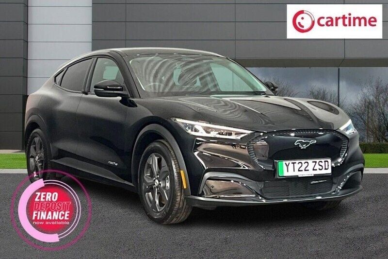 Black Used 2022 Ford Mustang Mach-E Standard Range SUV | £21,650 (Super price) - Image 1/3