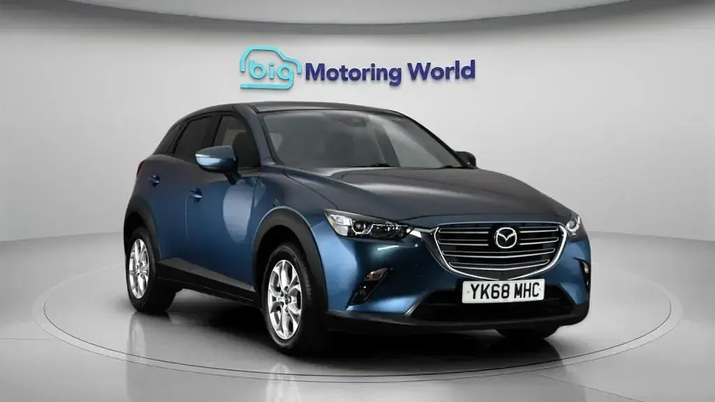 Used Mazda CX-3 150 HP (110 kW) 2019 Blue SUV