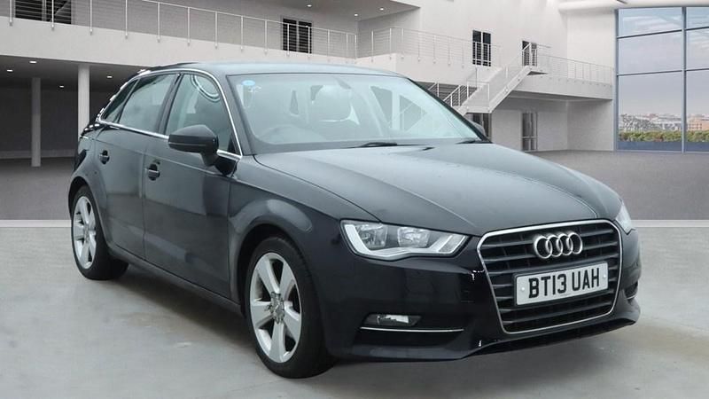 Phantom black Used 2013 Audi A3 Sport Hatchback | £6,875 (Fair price) - Image 1/4