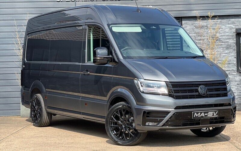 Indium grey metallic New 2025 VW Crafter Van | £56,990 - Image 1/4