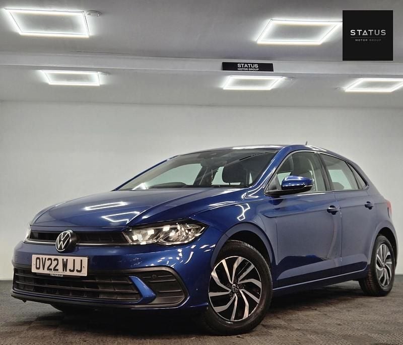 Used VW Polo Life 95 HP (69 kW) 2022 Blue Hatchback