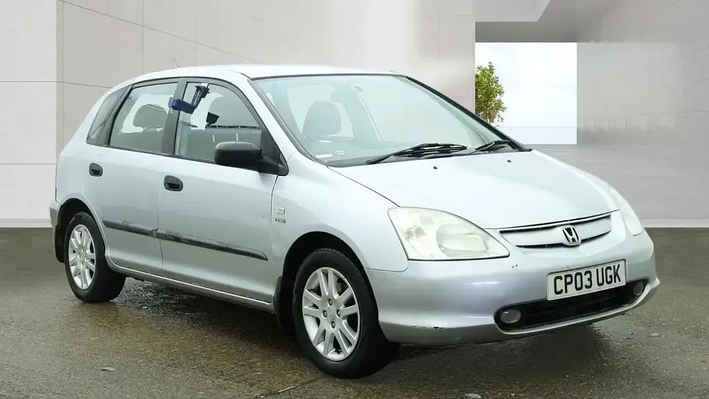 Used Honda Civic S 110 HP (80 kW) 2003 Silver Hatchback
