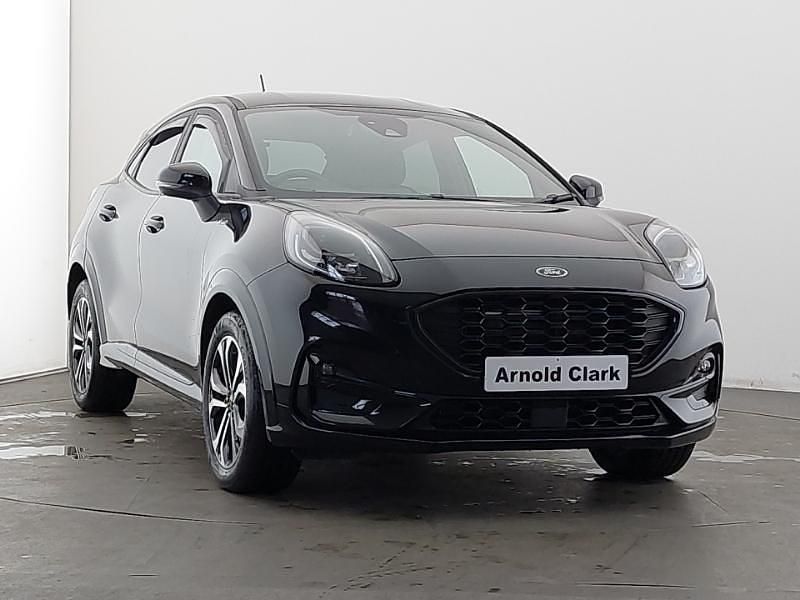 Black Used 2023 Ford Puma ST-Line Hatchback | £17,498 (Fair price) - Image 1/4