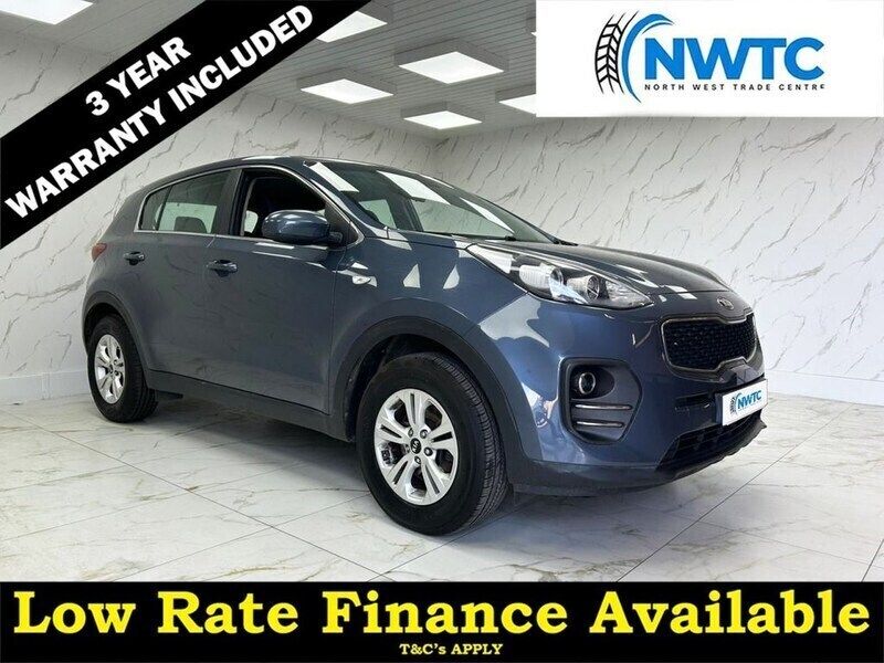 Blue Used 2016 Kia Sportage 2 SUV | £5,295 (Fair price) - Image 1/4