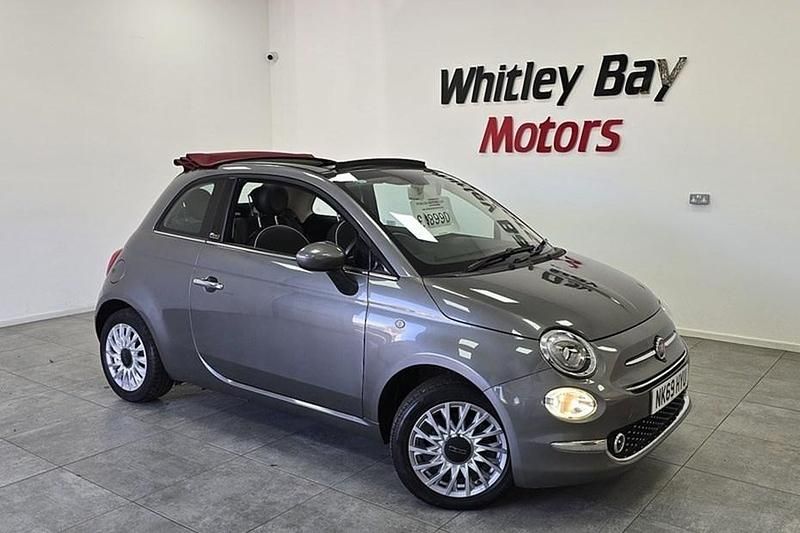 Electroclash grey Used 2019 Fiat 500C Lounge Cabriolet | £8,990 (Fair price) - Image 1/1